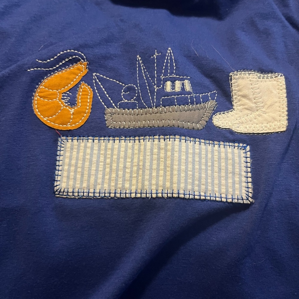 Shrimp boat/boots shirt